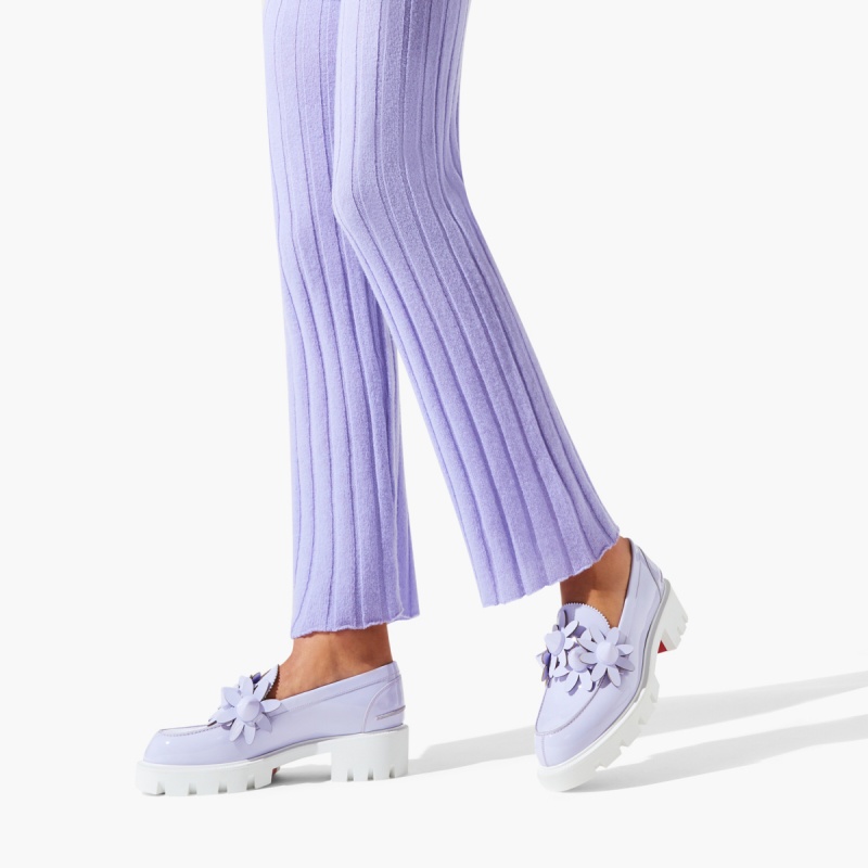 Zapatos Planos Christian Louboutin Daisy Spikes Moc Lil Smoke / Lil Sm Luc / Lin Lil S | RMA-251376