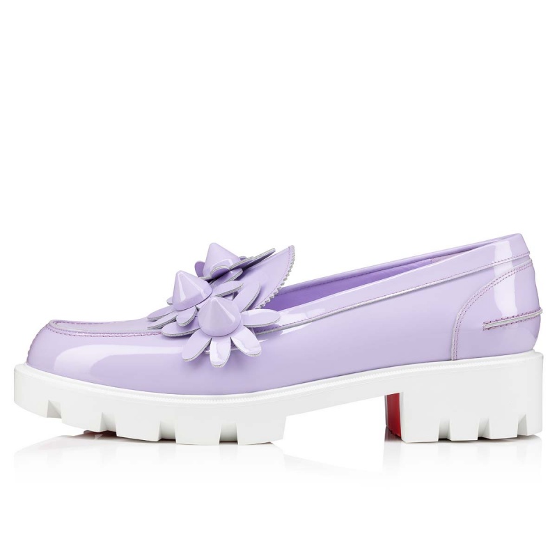 Zapatos Planos Christian Louboutin Daisy Spikes Moc Lil Smoke / Lil Sm Luc / Lin Lil S | RMA-251376