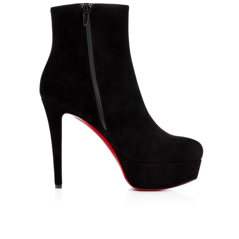 Zapatos Plataforma Christian Louboutin Bianca Booty 120 mm Negros | OWH-953076
