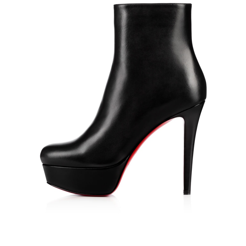 Zapatos Plataforma Christian Louboutin Bianca Booty 120 mm Negros | JPU-306814