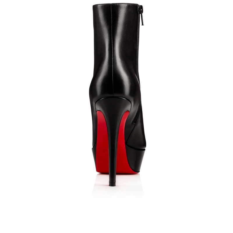 Zapatos Plataforma Christian Louboutin Bianca Booty 120 mm Negros | JPU-306814