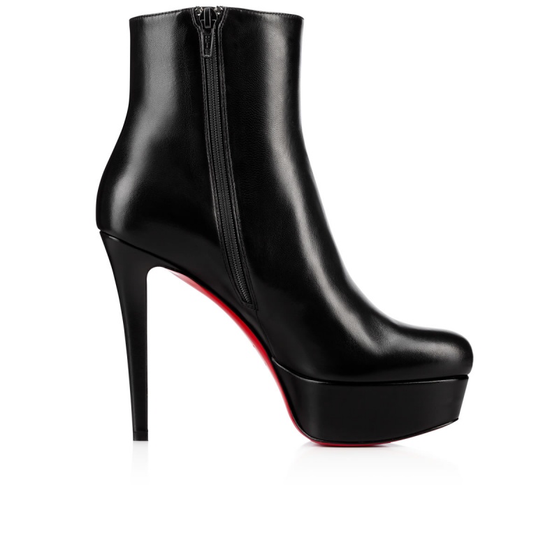 Zapatos Plataforma Christian Louboutin Bianca Booty 120 mm Negros | JPU-306814