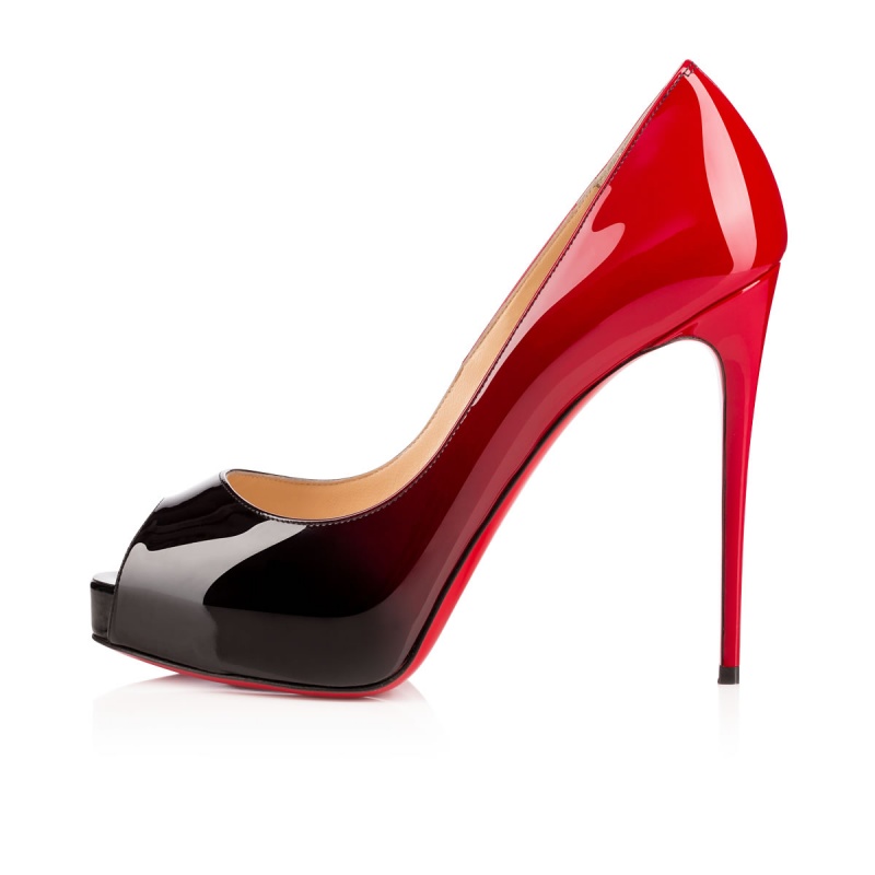 Zapatos Plataforma Christian Louboutin New Very Privé 120 mm Negros | QAR-928163