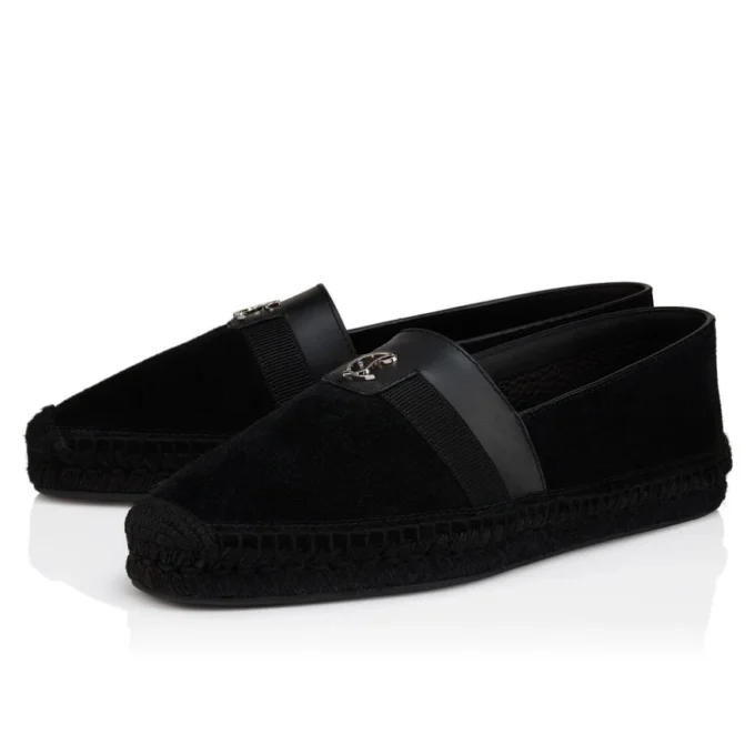 Alfarica – Alpargatas – Piel de nubuck invertida – Negro – Hombre Alfarica – Alpargatas – Piel de nubuck invertida – Negro – Hombre