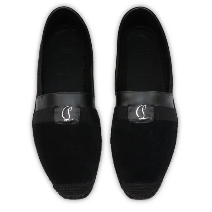 Alfarica – Alpargatas – Piel de nubuck invertida – Negro – Hombre Alfarica – Alpargatas – Piel de nubuck invertida – Negro – Hombre