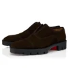 Alpha Lion – Oxfords – Piel de becerro invertida – Café – Hombre Alpha Lion – Oxfords – Piel de becerro invertida – Café – Hombre