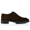 Alpha Lion – Oxfords – Piel de becerro invertida – Café – Hombre Alpha Lion – Oxfords – Piel de becerro invertida – Café – Hombre