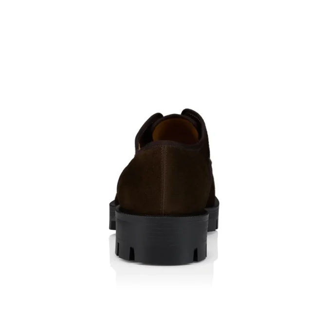 Alpha Lion – Oxfords – Piel de becerro invertida – Café – Hombre Alpha Lion – Oxfords – Piel de becerro invertida – Café – Hombre