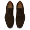 Alpha Lion – Oxfords – Piel de becerro invertida – Café – Hombre Alpha Lion – Oxfords – Piel de becerro invertida – Café – Hombre