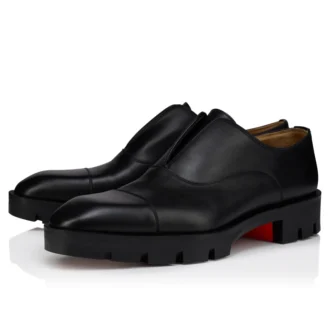 Alpha Lion – Oxfords – Piel de becerro – Negro – Hombre