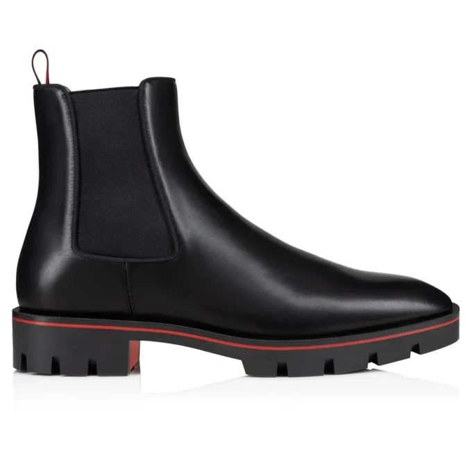 Alpinosol – Botas – Piel de becerro lisa – Negro – Hombre Alpinosol – Botas – Piel de becerro lisa – Negro – Hombre