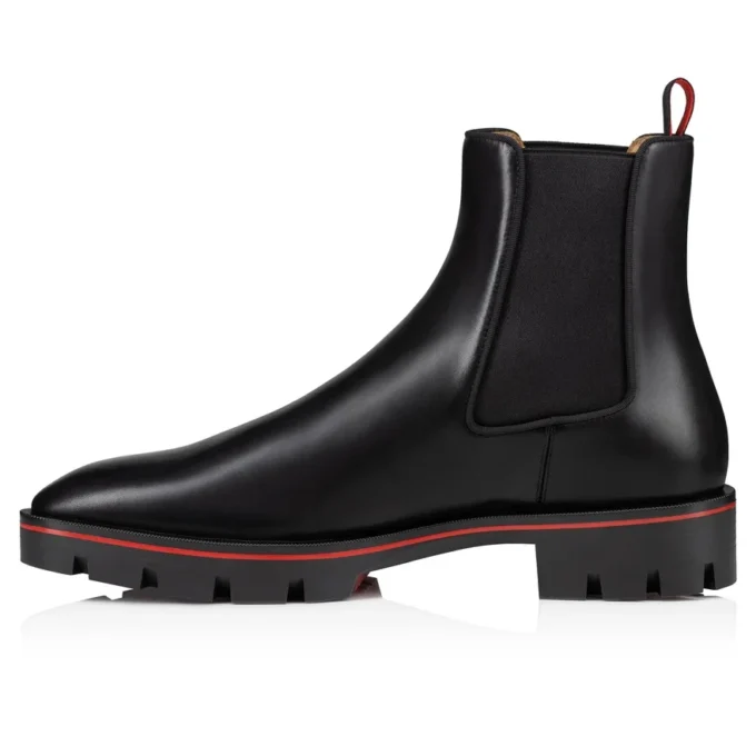 Alpinosol – Botas – Piel de becerro lisa – Negro – Hombre Alpinosol – Botas – Piel de becerro lisa – Negro – Hombre