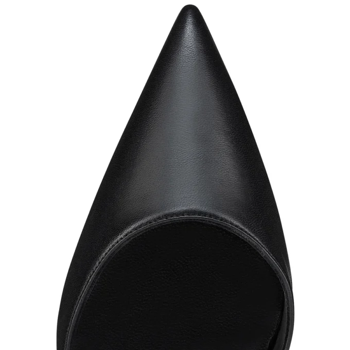 Apostropha Sling – Zapatos de tacón con talón abierto de 80 mm – Piel napa – Negro – Mujer Apostropha Sling – Zapatos de tacón con talón abierto de 80 mm – Piel napa – Negro – Mujer