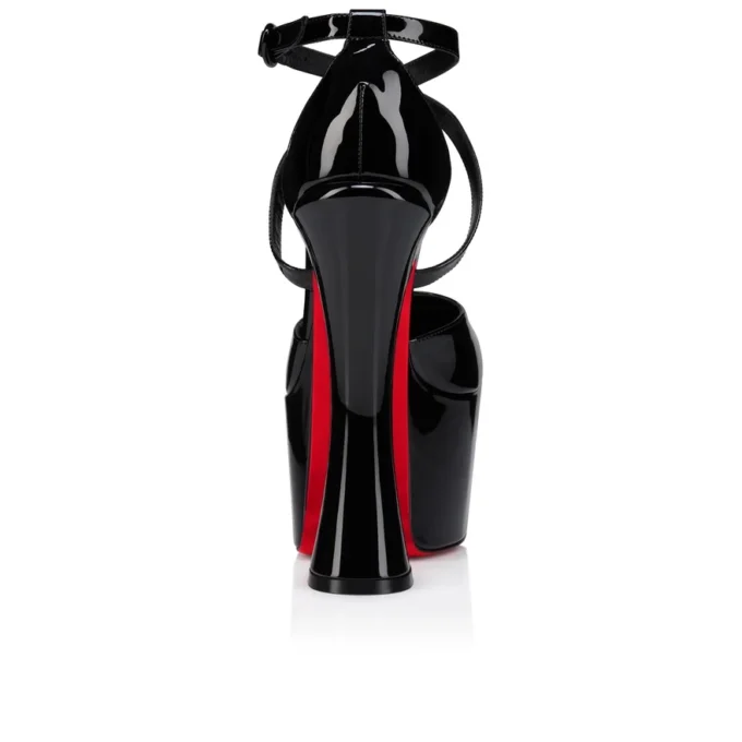 Aquadorcet – Zapatos de tacón con tiras de 160 mm – Piel de becerro charol – Negro – Mujer Aquadorcet – Zapatos de tacón con tiras de 160 mm – Piel de becerro charol – Negro – Mujer