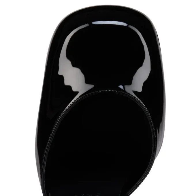 Aquadorcet – Zapatos de tacón con tiras de 160 mm – Piel de becerro charol – Negro – Mujer Aquadorcet – Zapatos de tacón con tiras de 160 mm – Piel de becerro charol – Negro – Mujer