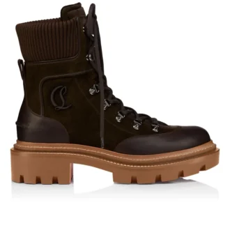 Armandine College – Botas – Piel de becerro encerada – Café – Hombre