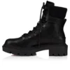 Armandine College – Botas – Piel de becerro encerada – Negro – Hombre