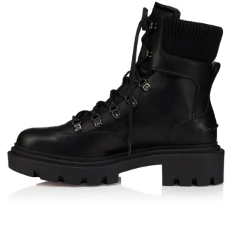Armandine College – Botas – Piel de becerro encerada – Negro – Hombre