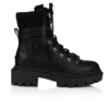 Armandine College – Botas – Piel de becerro encerada – Negro – Mujer Armandine College – Botas – Piel de becerro encerada – Negro – Mujer