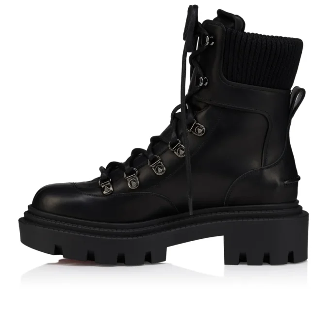 Armandine College – Botas – Piel de becerro encerada – Negro – Mujer Armandine College – Botas – Piel de becerro encerada – Negro – Mujer