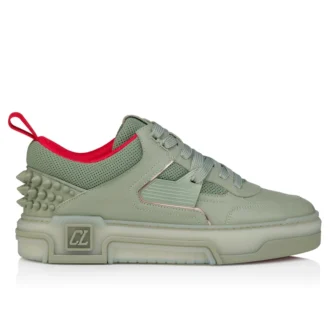 Astroloubi 2 – Zapatillas – Piel de becerro y piel de becerro laminada – Haiiro – Hombre