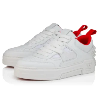 Astroloubi 2 – Zapatillas – Piel de becerro y piel de cordero napa – Blanco – Hombre