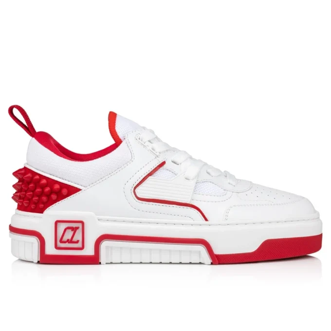 Astroloubi – Zapatillas – Piel de becerro, gamuza y piel napa – Blanco – Mujer Astroloubi – Zapatillas – Piel de becerro, gamuza y piel napa – Blanco – Mujer