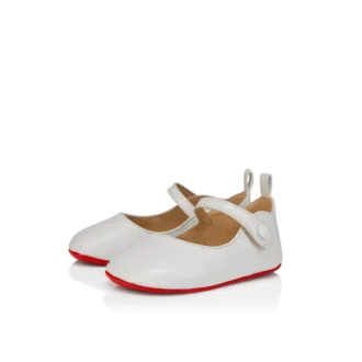 Baby Love Chick – Bailarinas – Piel de cordero napa – Bianco – Bebé