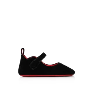Baby Love Chick – Bailarinas – Terciopelo – Negro – Bebé