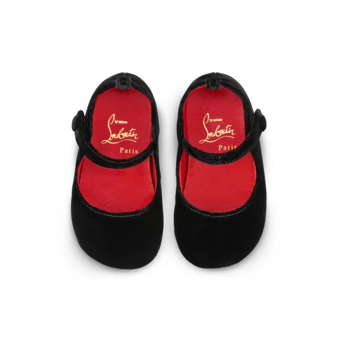 Baby Love Chick – Bailarinas – Terciopelo – Negro – Bebé
