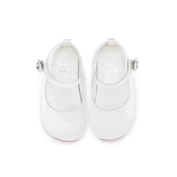 Baby Love Chick Strass – Bailarinas – Satén crepé y strass – Bianco – Bebé Baby Love Chick Strass – Bailarinas – Satén crepé y strass – Bianco – Bebé