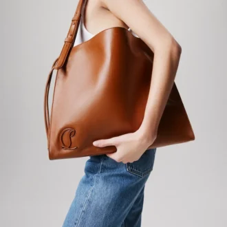 Baggy – Bolso Tote – Piel de becerro – Cuoio