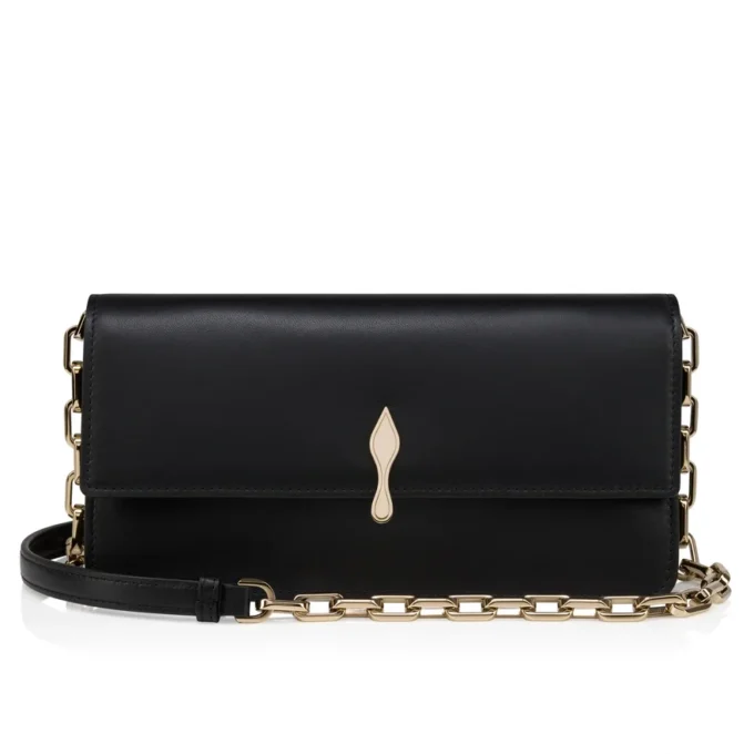 Bettina – Bolso cruzado – Piel de cordero napa – Negro