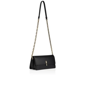Bettina – Bolso cruzado – Piel de cordero napa – Negro