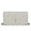 Bettina – Bolso de mano – Ante, strass y perlas – Plata Bettina – Bolso de mano – Ante, strass y perlas – Plata