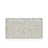 Bettina – Bolso de mano – Ante, strass y perlas – Plata Bettina – Bolso de mano – Ante, strass y perlas – Plata