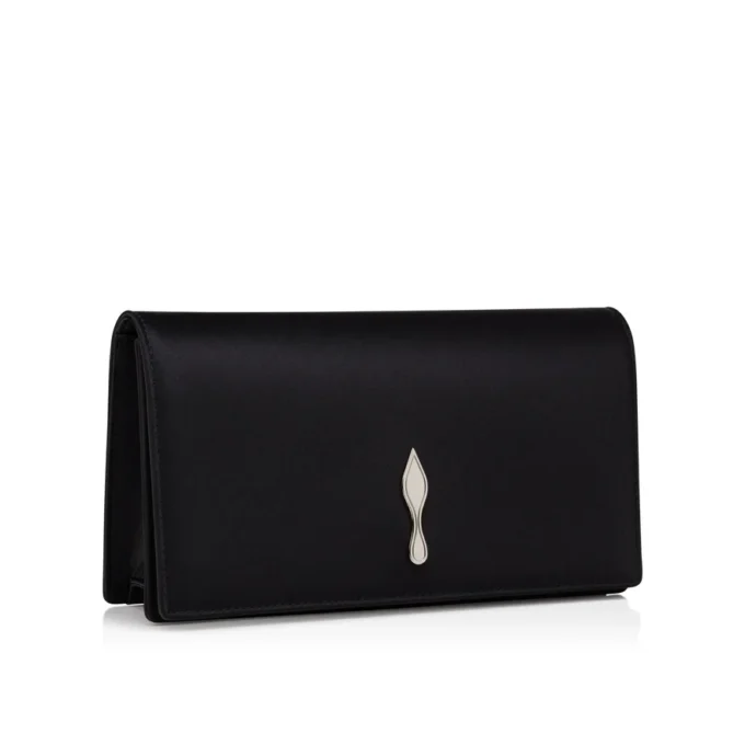 Bettina – Bolso de mano – Crepé satinado – Negro Bettina – Bolso de mano – Crepé satinado – Negro