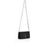Bettina – Bolso de mano – Crepé satinado – Negro Bettina – Bolso de mano – Crepé satinado – Negro
