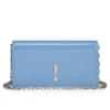 Bettina – Bolso de mano – Piel de becerro charol – Ceruleo