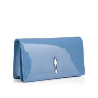 Bettina – Bolso de mano – Piel de becerro charol – Ceruleo