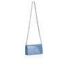 Bettina – Bolso de mano – Piel de becerro charol – Ceruleo