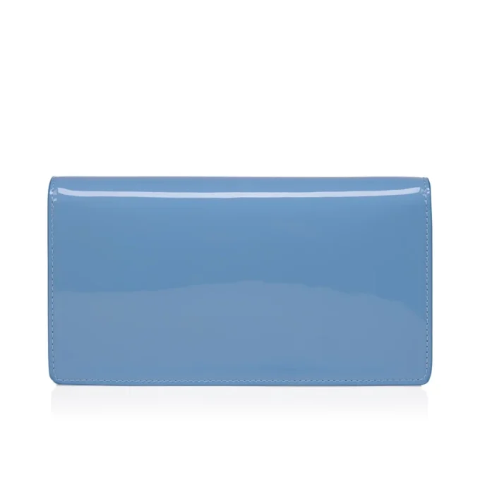Bettina – Bolso de mano – Piel de becerro charol – Ceruleo