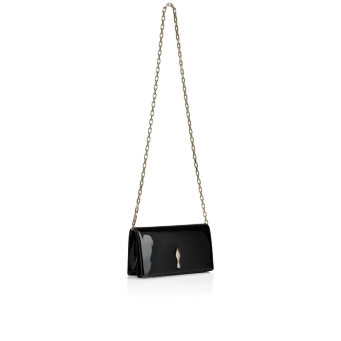 Bettina – Bolso de mano – Piel de becerro charol – Negro Bettina – Bolso de mano – Piel de becerro charol – Negro
