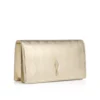 Bettina – Bolso de mano – Piel de cordero napa laminada en forma de diamante – Platino claro Bettina – Bolso de mano – Piel de cordero napa laminada en forma de diamante – Platino claro