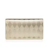 Bettina – Bolso de mano – Piel de cordero napa laminada en forma de diamante – Platino claro Bettina – Bolso de mano – Piel de cordero napa laminada en forma de diamante – Platino claro