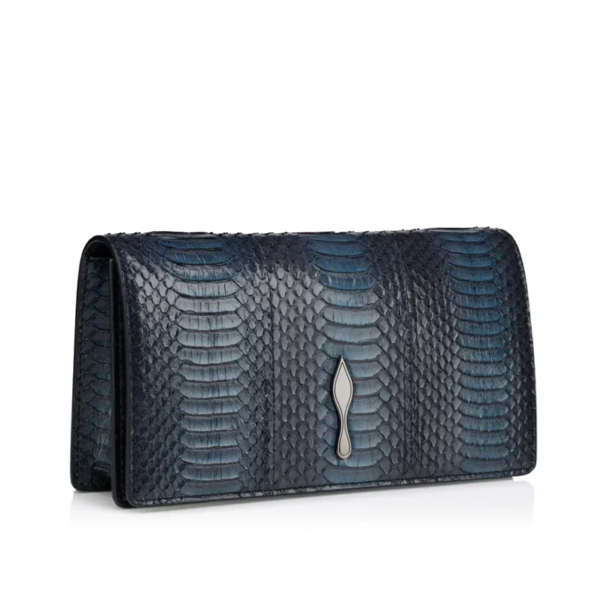 Bettina – Bolso de mano – Piel de serpiente de agua – Negro Bettina – Bolso de mano – Piel de serpiente de agua – Negro