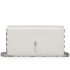 Bettina – Bolso de mano – Piel napa nacarada – Blanco Bettina – Bolso de mano – Piel napa nacarada – Blanco