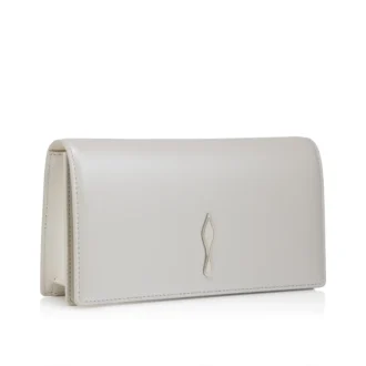 Bettina – Bolso de mano – Piel napa nacarada – Blanco