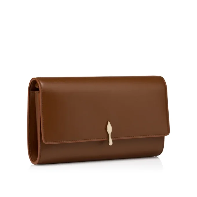 Bettina – Cartera con cadena – Piel de cordero napa – Cuoio Bettina – Cartera con cadena – Piel de cordero napa – Cuoio