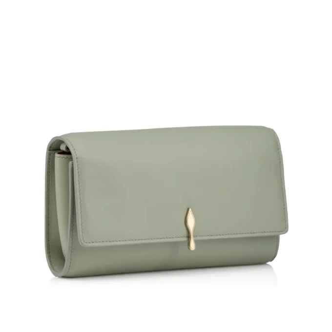 Bettina – Cartera con cadena – Piel de cordero napa – Haiiro Bettina – Cartera con cadena – Piel de cordero napa – Haiiro